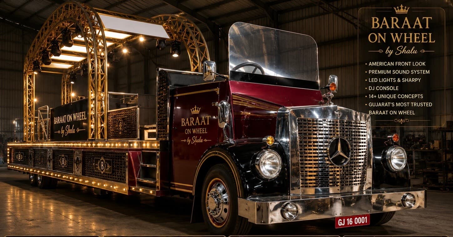 Premium Baraat on Wheels truck showcase 9